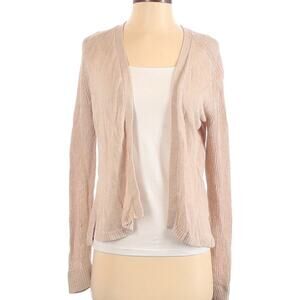 LOFT Knitted Cardigan Long Sleeve Jacket Sweater Womens S Open Front